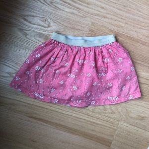 Pink Carter’s skirt with built-in shorts